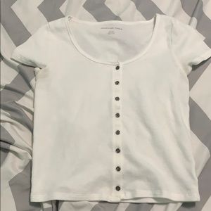 white american eagle shirt